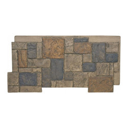 149-JAGGED CASTLE STONE WALL PANEL - Wall Panels