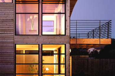 Example of a minimalist exterior home design in San Francisco
