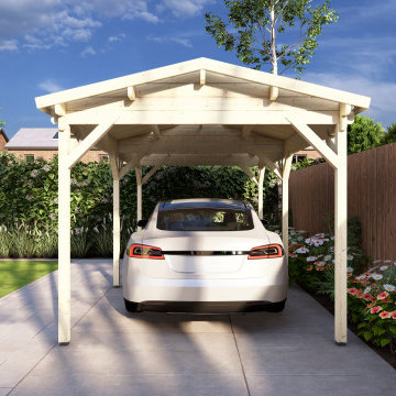 Log garages-Timber carports