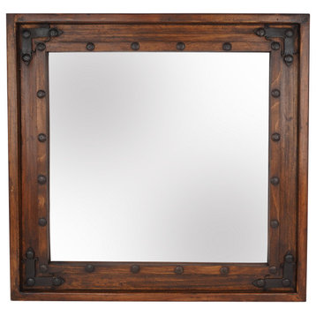 El Paso Vanity Accent Mirror, Natural Tone, 31x31