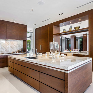 75 Beautiful Contemporary Kitchen With Onyx Countertops Pictures