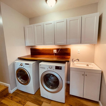 Laundry Room Remodeling Project in Del Mar.
