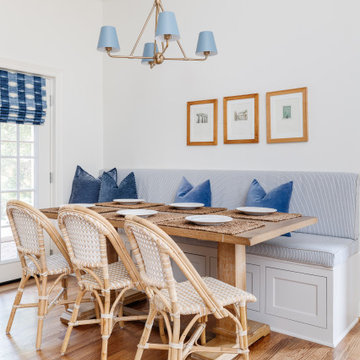 Custom Breakfast Nook with Built-In Banquette