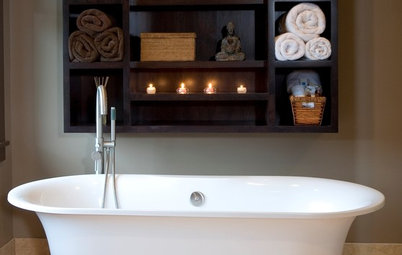 10 façons de sublimer sa salle de bains grâce à des matériaux naturels