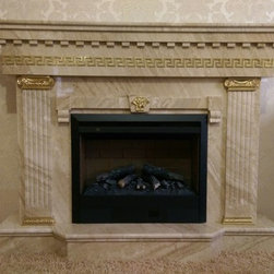 Мраморный портал "Версаче" - Fireplace Mantels