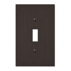 Elan Aged Bronze Switchplate - Switch Plates And Outlet Covers