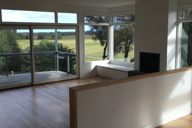 Example of a trendy home design design in Geelong