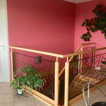 Rénovation d'une grande salle de séjour façon Hacienda