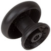 1.5" Round Ring Mushroom Cabinet Knobs, Oil Rubbed Bronze