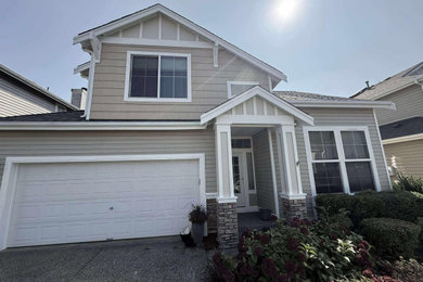 Inspiration for an exterior home remodel in Seattle
