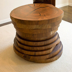 Blue Gum Eucalyptus Round Dining Table - Dining Tables