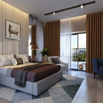 Modern bedroom design