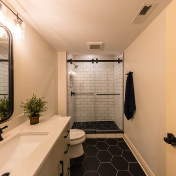 Basement Art Studio Makeover