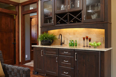 Elegant kitchen photo in Minneapolis