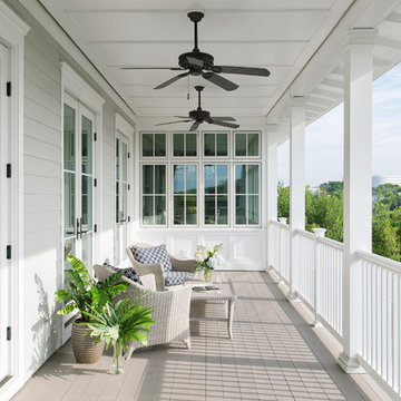 Beach Park Custom Home - Balcony