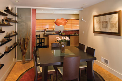Dining room photo in San Francisco