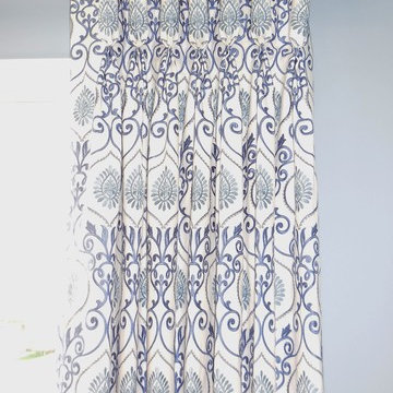Goblet Pleated Panels -- Pleated to Pattern