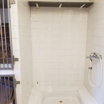 Espace douche pour les animaux