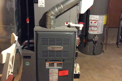 Repair of Leak and Installation of New HVAC System and Water Heater