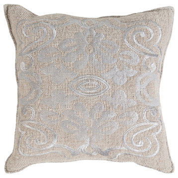 Adeline Pillow 22x22x5, Polyester Fill