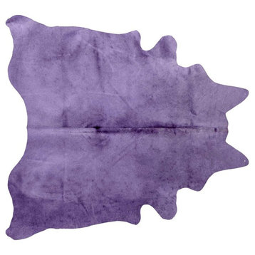 60" X 84" Purple Cowhide - Area Rug