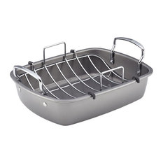 Nonstick Bakeware 17" By 13" Roaster With U-Rack
