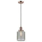 Innovations Lighting - 1-Light Stanton 6" Mini Pendant, Antique Copper - One of our largest and original collections, the Franklin Restoration is made up of a vast selection of heavy metal finishes and a large array of metal and glass shades that bring a touch of industrial into your home.