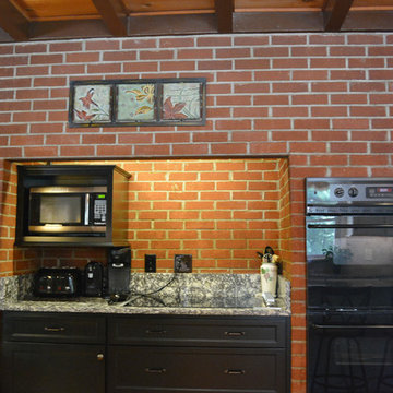 Mixed Wood Kitchen