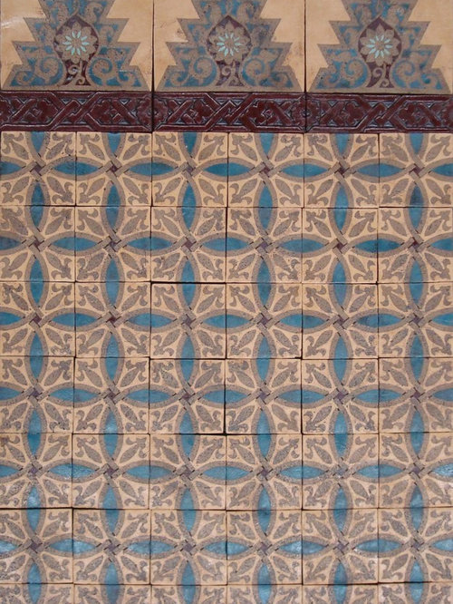Patterson Collection Patterson Encaustic Ore Clark Tile