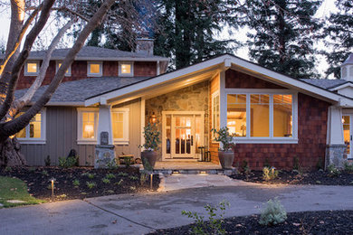 Inspiration for an eclectic exterior home remodel in San Francisco