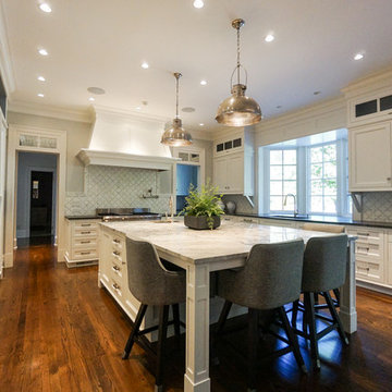 New Canaan Traditional Spacious Kitchen
