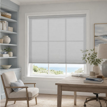 Light Filtering Cellular Blinds for Large Picture Window