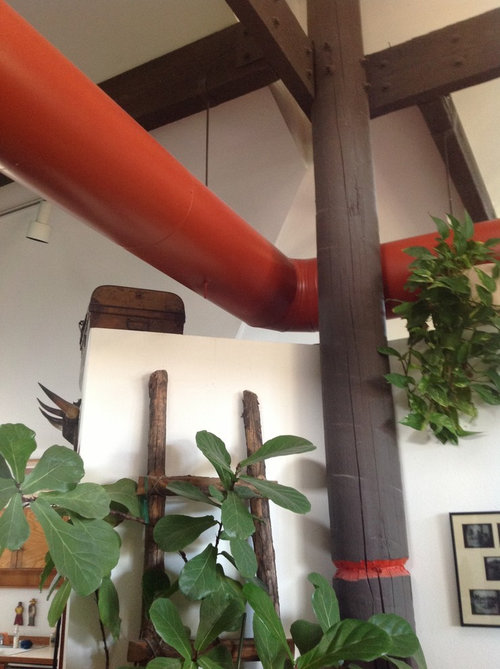 Stove on island without any ventilation