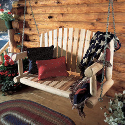 Cedar Front Porch Swing - Porch Swings