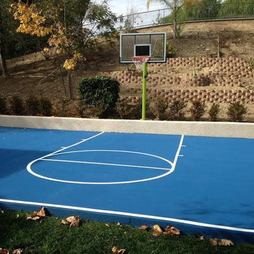 Outdoor Basketball Court