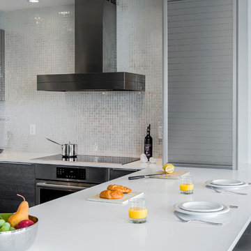 Boston Flagship Warf Contemporary Kitchen