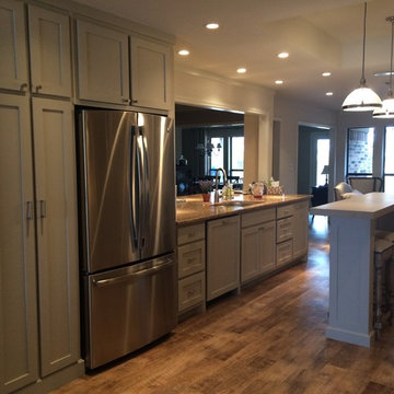 Galley Kitchen and Sitting Area