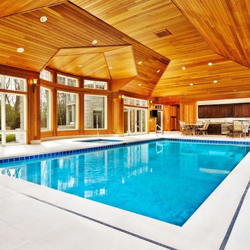 Glenview, IL Indoor swimming pool and spa