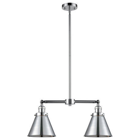 INNOVATIONS LIGHTING 209-PC-M13-PC Appalachian 2 Light Chandelier