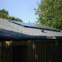 Solar Power Installed on Roof - Outdoor Products