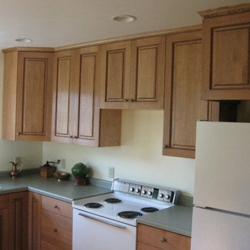 Rift Cut Oak With Rope Molding