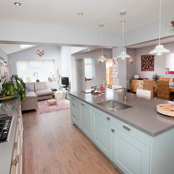 Vibrant and Modern Kitchen Extension