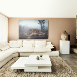 Large format photo canvas print - Home Decor