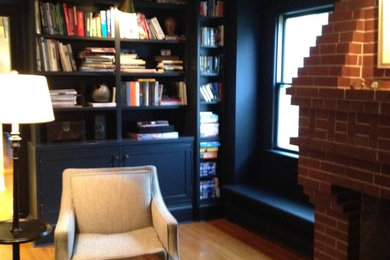 Inspiration for a timeless living room remodel in Other