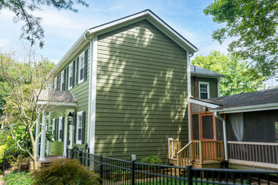 Example of a classic exterior home design in Other