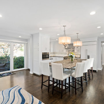 Classic Transitional White Kitchen