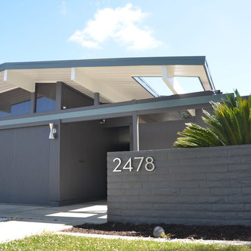 modern house numbers - customer photo
