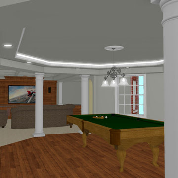 FISCHER BASEMENT FINISHING DESIGN