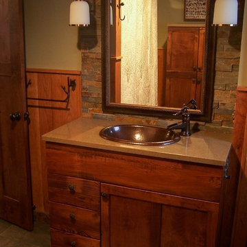 Rustic Cabin Bathroom