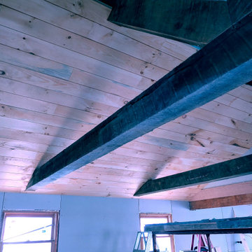 Wood Ceiling and Beams